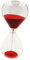 LOVIVER 15 Minuten Eieruhr Aufenthaltsraum Stundenglas Maske Sanduhr, Ornamente, rot