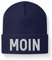 Moin Lustige Mütze für Norddeutsche - Beanie -M-Dunkel-Blau