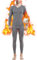 Thermounterwäsche Herren, Warm Innenfleece Skiunterwäsche, Atmungsaktiv Funktionsunterwäsche, Winter Thermowäsche Set Langarm Unterhemd Thermounterhose für Laufen Skifahren Radfahren Light Gray-M