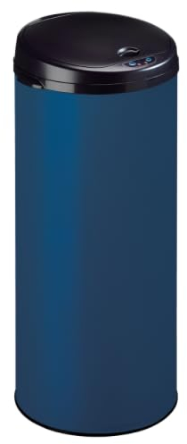 Poubelle à ouverture automatique Sensitive - 45l - bleu figuerolles mat - RAL 5001