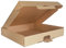 PACK4YA 270×270×45mm Small Parcel Postal Boxes Royal Mail PiP Corrugated Cardboard Boxes for Posting, Brown Square Mailing Postage Shipping Boxes for Small Business or Gift (10 Pieces)