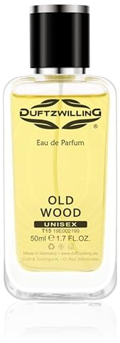 OLD WOOD Eau de Parfum für HERREN (Unisex) von DuftzwillinG ® | T15 VIP | Duftrichtung Oud Wood (50ml Prime)