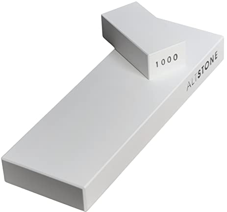 ALTSTONE Schleifstein Schleifstein, mittlere Körnung #1000 w/Nagura, 18 x 6,1 x 2 cm (Pro Power. Perfekt kompakt für den Heimgebrauch), hergestellt in Japan (#1000)