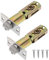 VGOL Lot de 2 loquets tubulaires à mortaiser en acier inoxydable - Loquet de porte réglable - Accessoires pour poignées de porte à levier - Poignées de porte intérieures