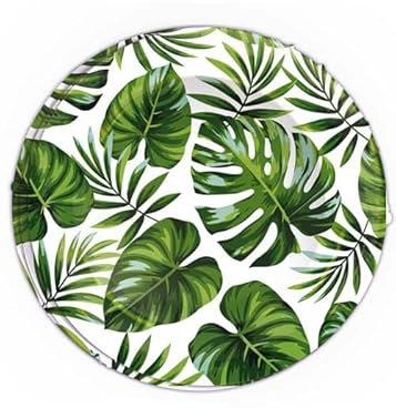 Struts Tropical Leaves Foliage Paper Plates Pack 6