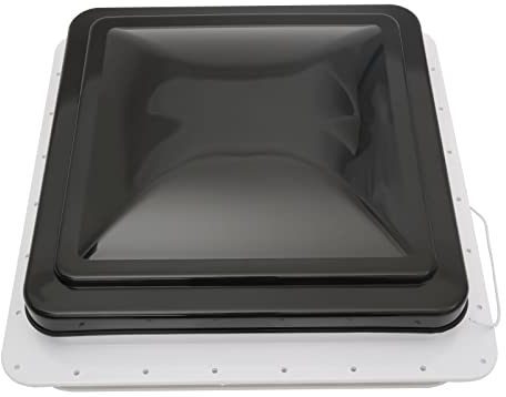 wanwanper Fenêtre de toit avec fenêtre de toit - 42 x 42 cm - Pour caravane, camping-car, caravane ou camping-car - 42 x 42 cm