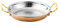 Paellera pulida de acero inoxidable 304, paellera española martillada a mano con asas dobles, sartén antiadherente para cocina casera, restaurante, camping, oro rosa, 30 cm