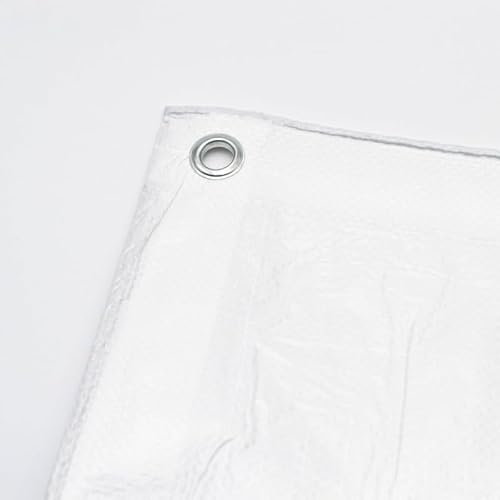 Bâche de protection 150g/m² - Blanc, 3m x 6m