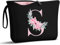 Aucuu Kosmetiktasche Damen Leinwand, Multifunktionaler Make-up-Tasche, Schminktasche, Travel Cosmetic Organizer, Groß Kapazität