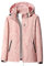 Slxbear Veste imperméable légère et thermique pour femme - Coupe-vent - Respirant - Avec capuche amovible - Pour cyclisme, camping, randonnée, rose, XL