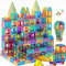 TEMI Magnetic Tiles,Building Blocks, Magnets Building Set, STEM & Learning & Education Toys Christmas Toy Gift for Kids Age 3+