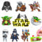 Dekewe DIY Diamond Painting Sticker, 9 Stück Diamand Painting Kinder Star, Cartoon Diamond Painting Aufkleber Kit für Kinder Erwachsene Anfänger, 5D Diamant Painting für Jungen Mädchen Geburtstag