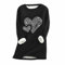 KHIRVWL Felpa Donna Senza Cappuccio Invernale Termico Felpe in Pile Peluche T-Shirt Girocollo a Maniche Lunghe Teddy Caldo Pullover Pigiama Maglione Casual Pullover Felpa di Grandi Dimensioni