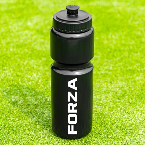 FORZA 750ml Sports Water Bottle | BPA-Free Water Bottles with Durable, Easy-Squeeze Design – Multiple Colours Available (Pack of 20, Black)