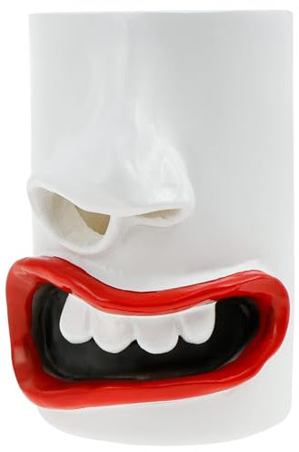 Funny Face Tissue Holder 8.5 x 10 x 12 cm Ultra Spaß Lustiger Taschentuchhalter Exquisite Kosmetiktücherbox-Halter Humorvolle Einzigartiger Taschentuchbox-Halter für Schlafzimmer Café Küche