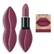 evening lip gloss,daily lip care,vegan lip balm,jelly lip gloss,Velvet Matte Lipstick - Floral Embossed Long-Lasting Lip Color, Vegan & Cruelty-Free,Blossom Boldly, Leave Hearts Aflutter