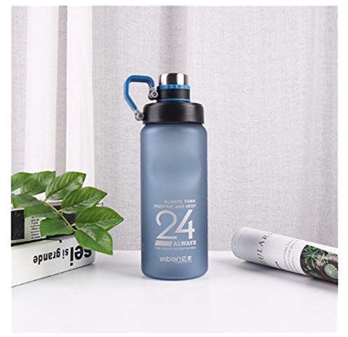 MRKU Wasserkocher 850 ml große Kapazität Kunststoff Wasserspender Reise Student Outdoor Sport Schule tragbare Peeling Leck Tasse Trinkflasche