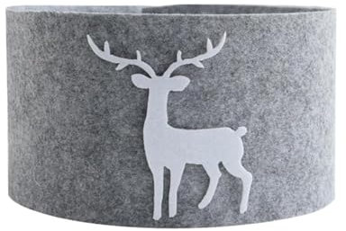 ACESOME Weihnachtsbaum Rock, Vliesstoff, Christbaumständer, Christmas Tree Fence, Korb für Weihnachtsbaum, Ø 60 cm-Ø 210cm (Ø 150 cm)