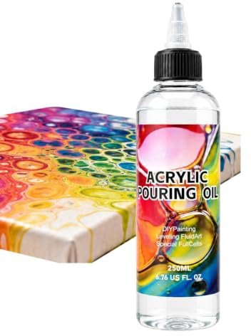 Silicones Silicone Oil For Acrylic Pouring | 250ML Marbling Activator | Cle