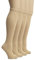 Hugh Ugoli Damen Bambus Kniehohe Socken, 4 Paar | Komfort Naht Lang Kleider Uniform Socken für Mädchen, Weiche & Leichtgewichts Stiefel Socken, Beige, Schuhgröße 35-38