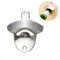 Durable Stainless Steel Bottle Opener,Wall Mounted Silver Opener,for Bartender Cafe Bar Restaurant,Club Supplies