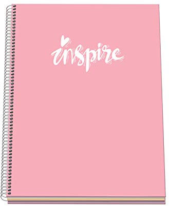 Schreibblock DIN A4 - Dohe - Pastell - Rosa