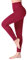 SINOPHANT Leggings Damen High Waist - Blickdicht Leggins mit Bauchkontrolle für Sport Yoga Gym(1 Weinrot,S-M)