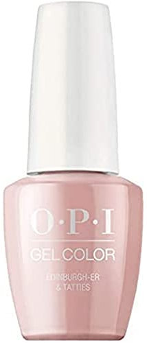 OPI GelColor, Edinburgh-er & Tatties, Nude Gel Nail Polish, Scotland Collection, 0.5 fl oz