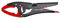 KS Tools - 115.1117 - Pince étau 10 Pro bec long - 0-85 mm