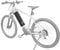 FISCHER 50394 Schutzhülle für integrierten E-Bike Akku, Neopren, schwarz, Schutz vor Nässe, Staub und Schmutz, universelle Anbringung