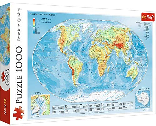 Brandsseller Puzzle - Weltkarte - 1000 Teile