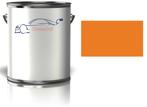 Xtremeauto RAL 2011 Deep Orange 500ml RAL Paint Tin/Can Satin Finish Paint DIY Indoor/Outdoor Perfect Finish Quick Dry Arts, Crafts, Furniture, Home, Garden