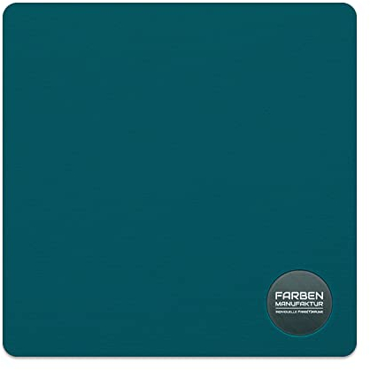 Farben Manufaktur Glam Kreide Rollputz bunt Streichputz Glitzerputz Kreidefarbe Dekoputz zum Rollen eingefärbt mit und ohne silber Glitzer 2in1 bunt 8kg, Farbe: petrol grün blau