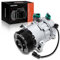 Frankberg Compresor de aire acondicionado con embrague Diesel Compatible con Sorento II XM 2.0L 2.2L Sorento III UM 2.0 CRDi 4WD 2.0L 2.2L Replace# 977012P200incl. aceite premezclado