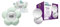 Philips Avent Thermomètre numérique de bain pour bébé, 100% étanche et mesure précise de la température (Modèle ‎SCH480/00) & SCF254/61 60 coussinets d'allaitement jetables - jour et nuit