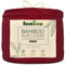 Bambaw Housse de Couette 240 x 260 en Bambou, Housse de Couette Anti Acarien et Hypoallergenique, Drap Bambou Rafraichissant et Durable, Drap Anti Transpiration pour 2 Personnes (Bordeaux)