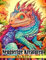 Neugierige Kreaturen Malbuch: Entspannen Sie sich mit dem Geschenk für alle Altersgruppen Adventure Colouring Book Curious Creatures, perfekt für Kinder und Erwachsene zum Zeichnen und Entspannen.