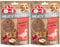 8in1 Meaty Treats, gefriergetrocknete Hunde Leckerlis mit Ente & Apfel, getreidefrei und ohne Zucker, 50 g Beutel (Packung mit 2)