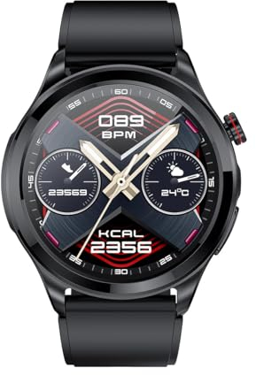 Kardena® Care Pro 3 Gesundheitsuhr für Damen und Herren mit SOS-Funktion, Wasserfest gem. IP68, Nachrichten direkt am Handgelenk, Gesundheit einfach überwachen