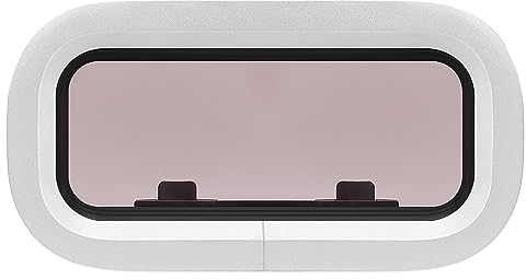 Yacht-Bullauge, 303 X 156 Mm, Aluminiumlegierungsrahmen, nach Innen öffnendes Bootsfenster für Wohnmobile