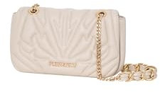 Plein Sport Unisex Shoulder Jenna Handtasche, Ivory