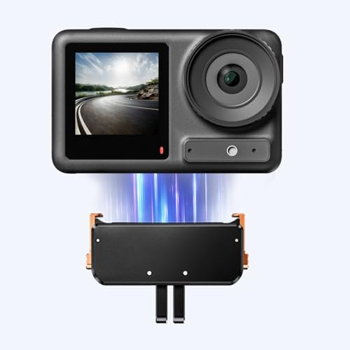 DJI Magnethalterung für Osmo Action 5 Pro, Osmo Action Schnellwechsel-Adapterhalterung, Erweiterungs-Magnetadapterhalterung, Zubehör für Osmo Action 5 Pro/4/3 (Gastgeber Nicht Inbegriffen)