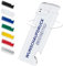 #teamludorf 100 Stück weiße Feuerzeuge mit Flaschenöffner - Nachfüllbar, robust, personalisierbar mit UV-Druck - Ideal für Hochzeiten, Feiern, Werbegeschenke & Outdoor-Aktivitäten