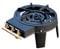 KZ Garden – Hornillo de gas para camping 4 pies 8,6 KW con 3 quemadores de gas butano o propano, hierro fundido genuino