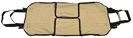 NDiyueAa Brennholz Einkaufstasche tragbarer dauerhafter Aufbewahrung für Garten Picknick Camping Kinderspielzeug Oxford Tuch (Khaki)