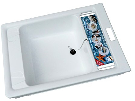 SUK Wannenauflage mit Becken weiß