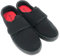 Boys Girls Kids School Pumps Touch Fastening Plimsolls Plimsoles Black PE Trainers