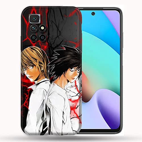 Schutzhülle für Xiaomi Redmi 10 Manga Death Note Duo