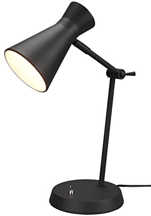 Reality Leuchten Tischleuchte Enzo R50781031, Metall Weiß matt, exkl. 1x E27