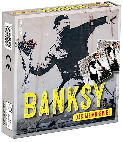 Banksy – Das Memo-Spiel: Memo-Spiel mit 40 Spielkarten im Spielkarton